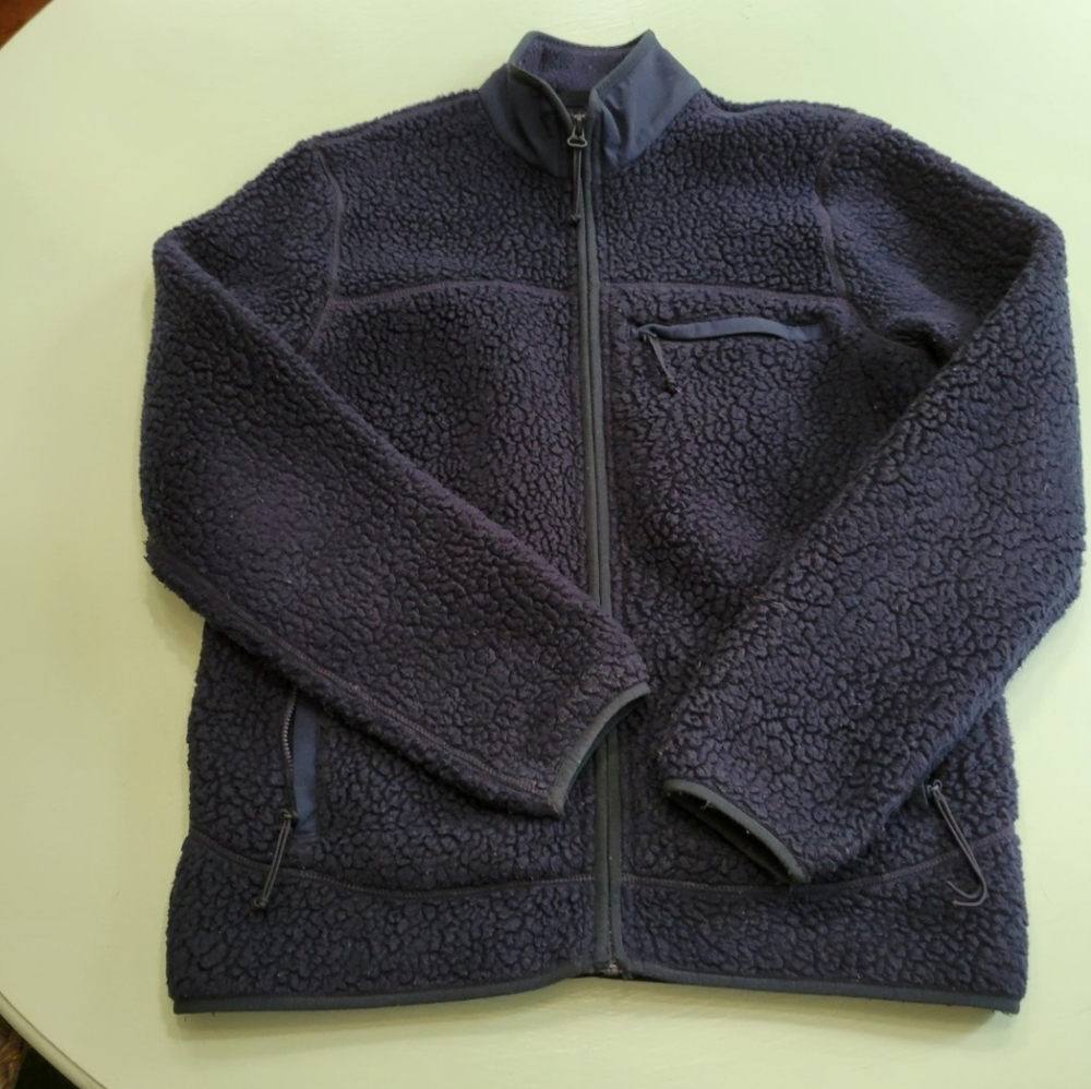 EUC J. Crew Polartec Nordic Sherpa jacket Sz S